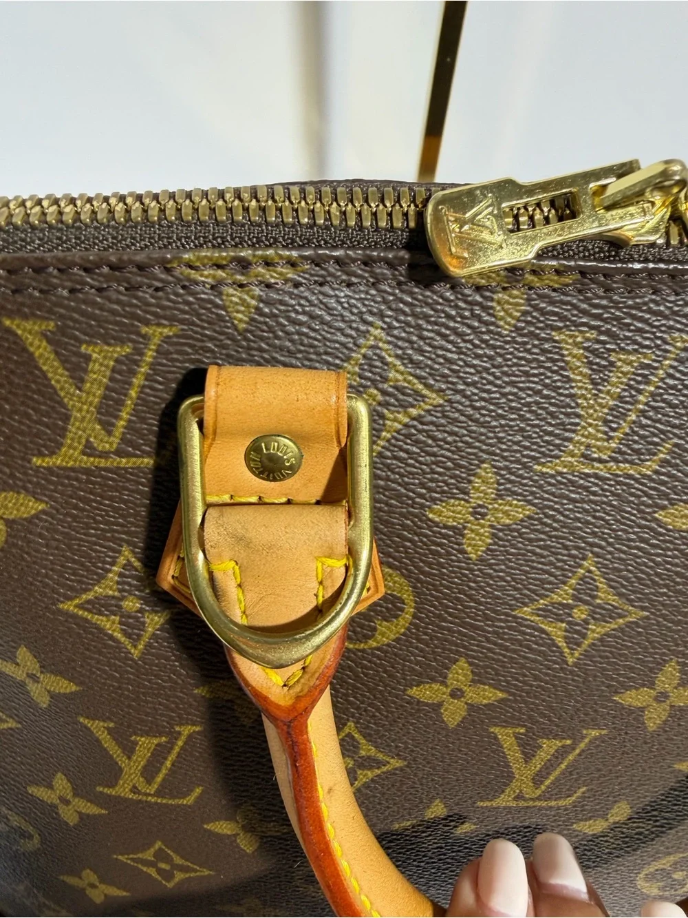 Louis Vuitton Brown Monogram Alma PM